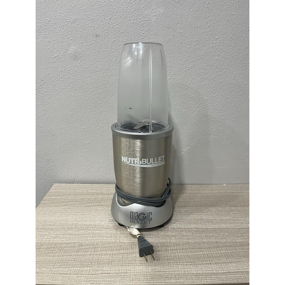 NutriBullet Magic Blender 900 Series Model NB201 Silver Tested and Working